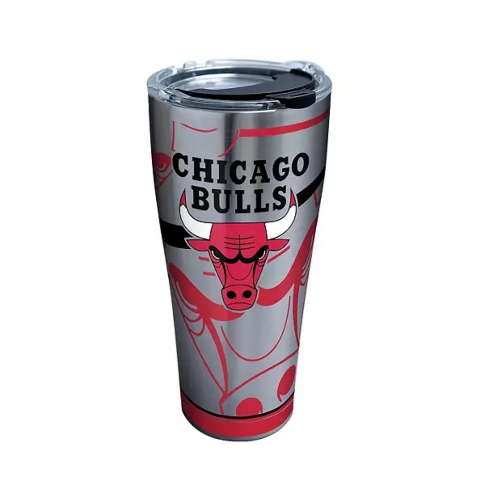 Tervis Chicago Bulls 30 oz Stainless Steel Tumbler • NWT